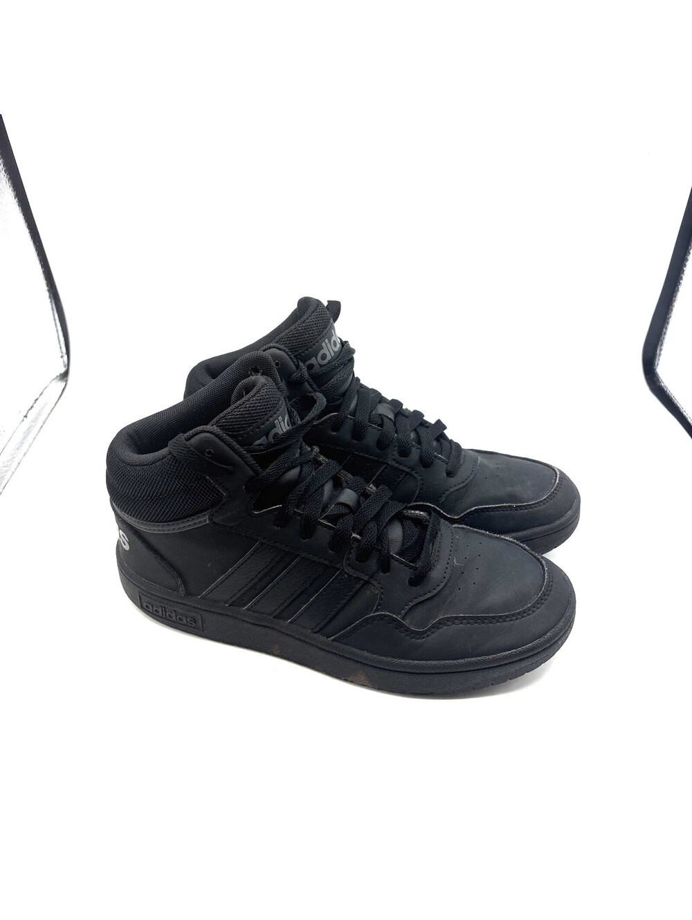 Adidas TOP TEN Hi Top Size 4 Black Big Kids